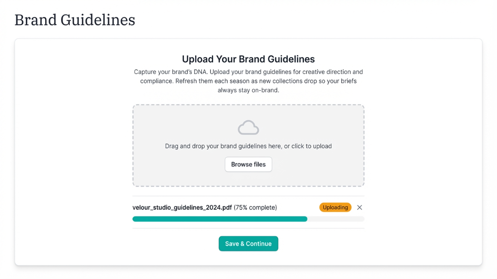 Dashboard mockup showing application interface